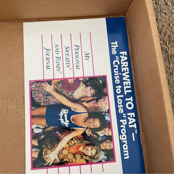 vintage NOS Richard Simmons VHS & cassette exercise workout weight loss set - Picture 9 of 9